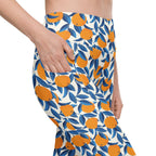 Sweet Tangerine Leggings With Pockets