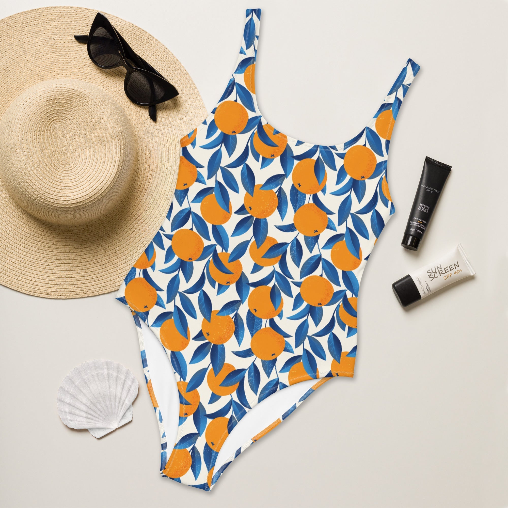 Sweet Tangerine One-Piece Swimsuit