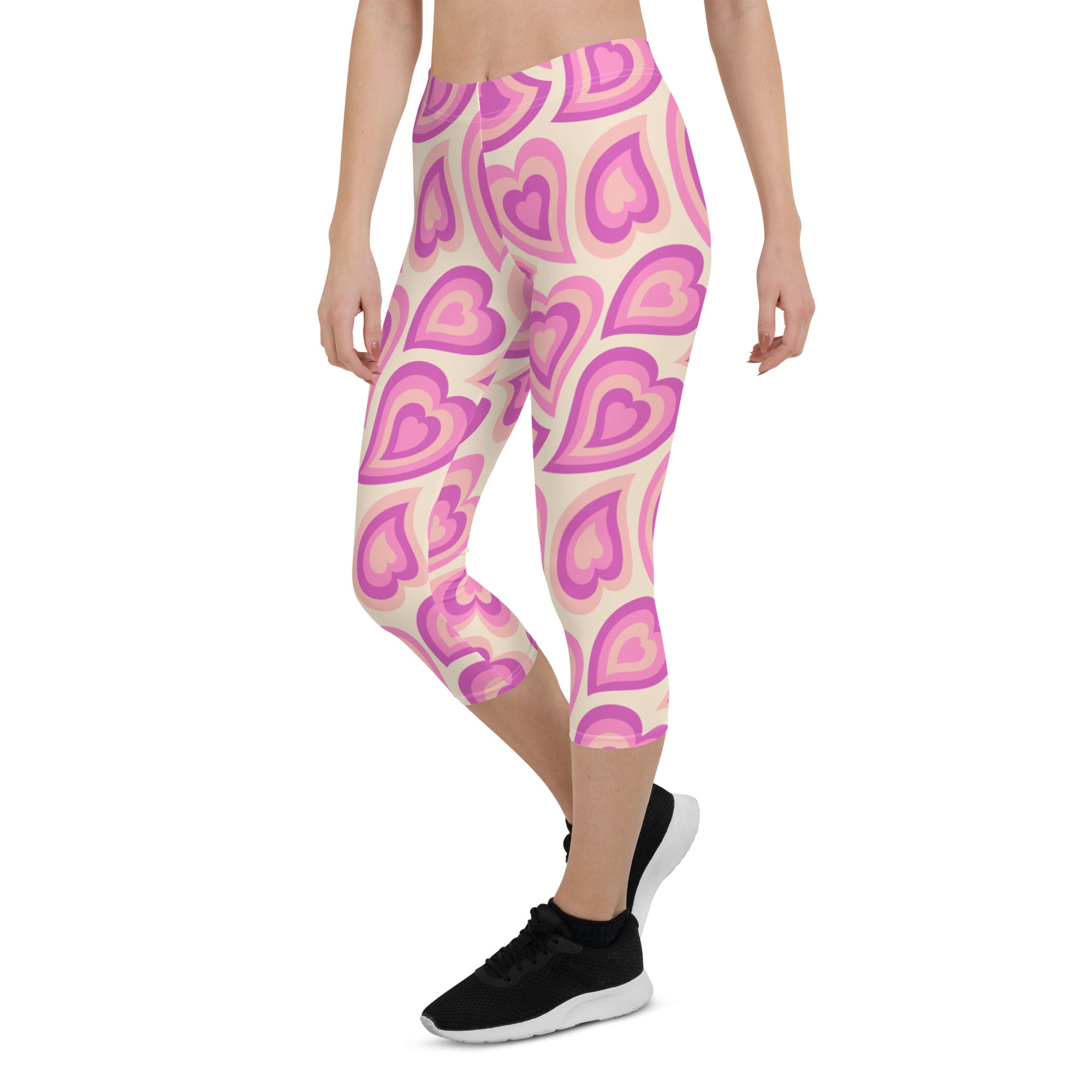 Sweetheart Swirls Capris