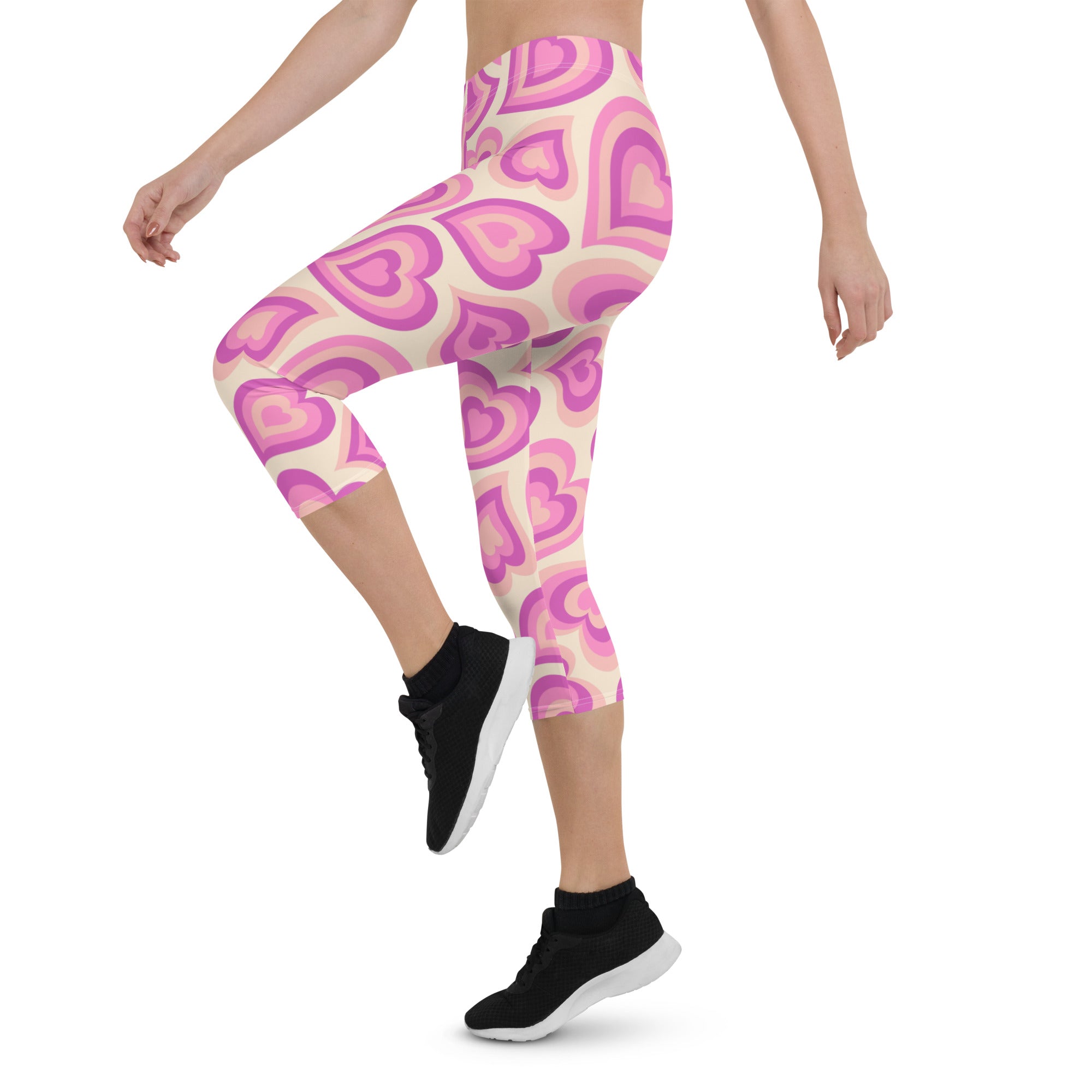 Sweetheart Swirls Capris