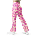 Sweetheart Swirls Flare leggings