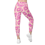 Sweetheart Swirls Leggings with Pockets