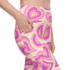 Sweetheart Swirls Leggings with Pockets