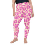 Sweetheart Swirls Plus Size Leggings