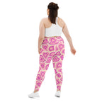 Sweetheart Swirls Plus Size Leggings
