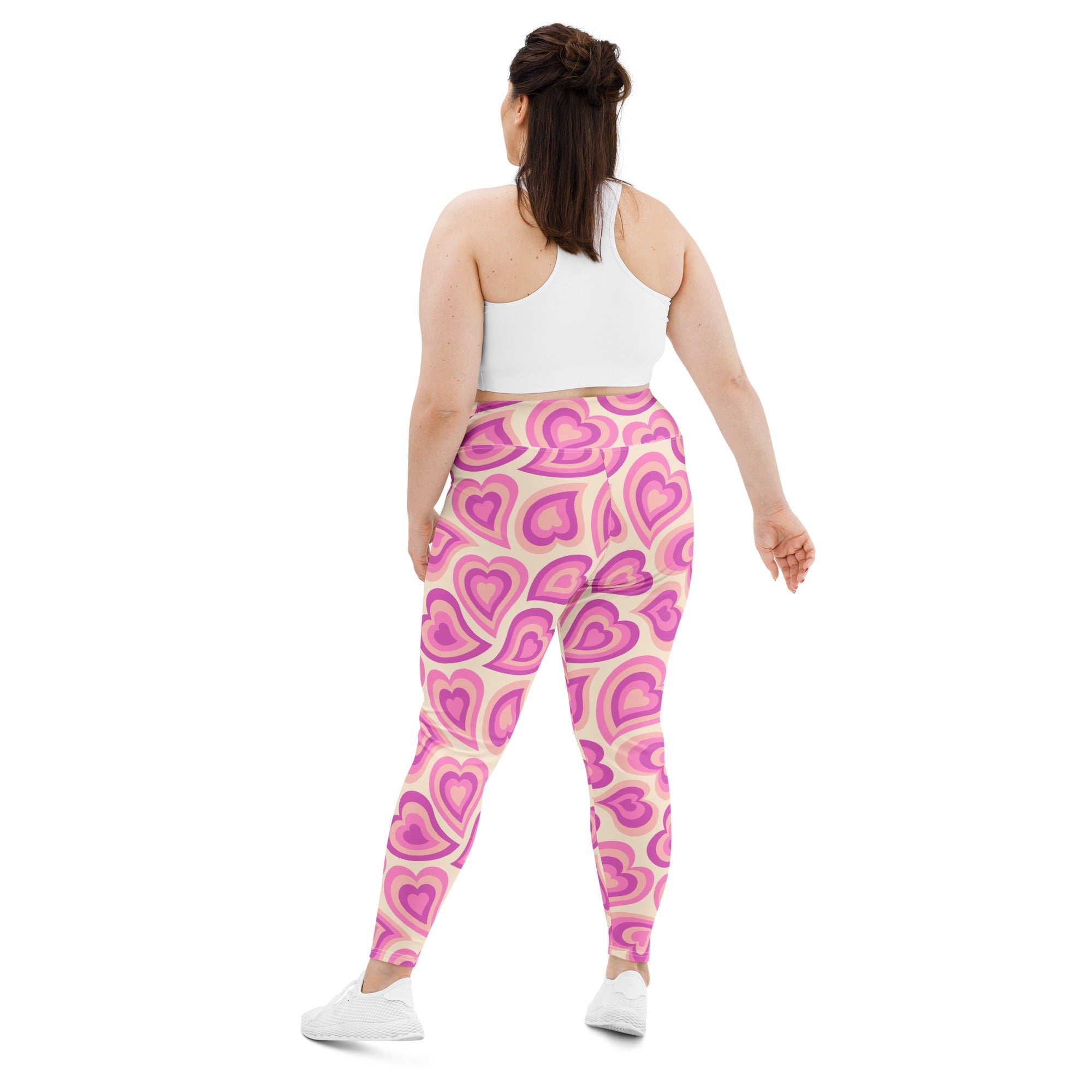 Sweetheart Swirls Plus Size Leggings