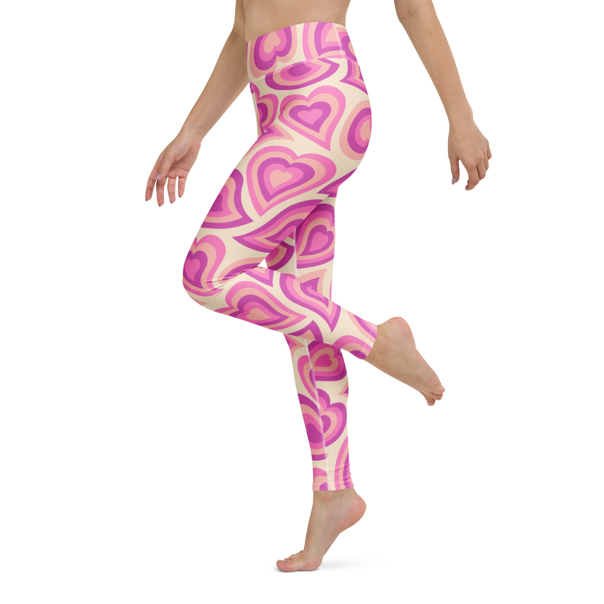 Sweetheart Swirls Yoga Leggings