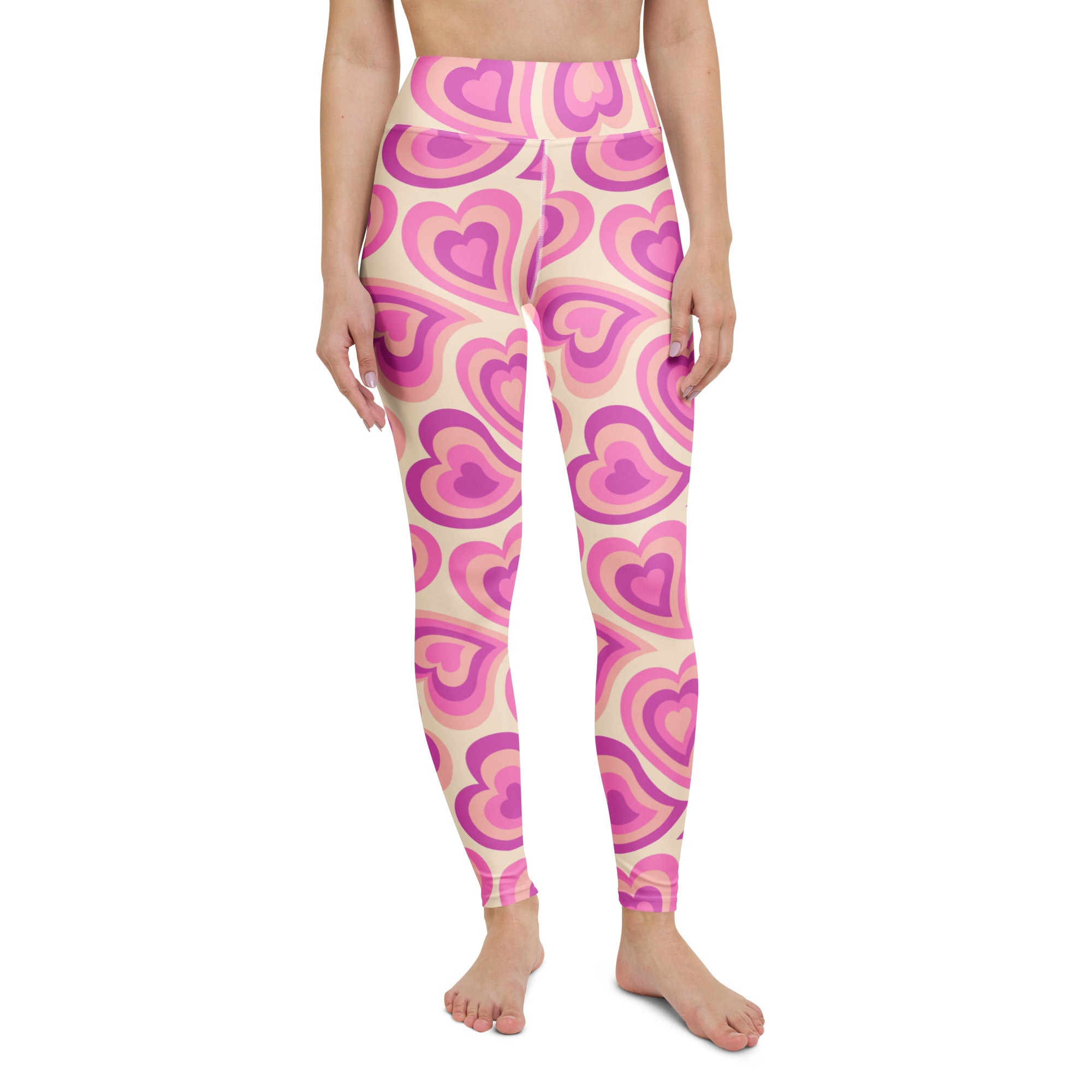 Sweetheart Swirls Yoga Leggings