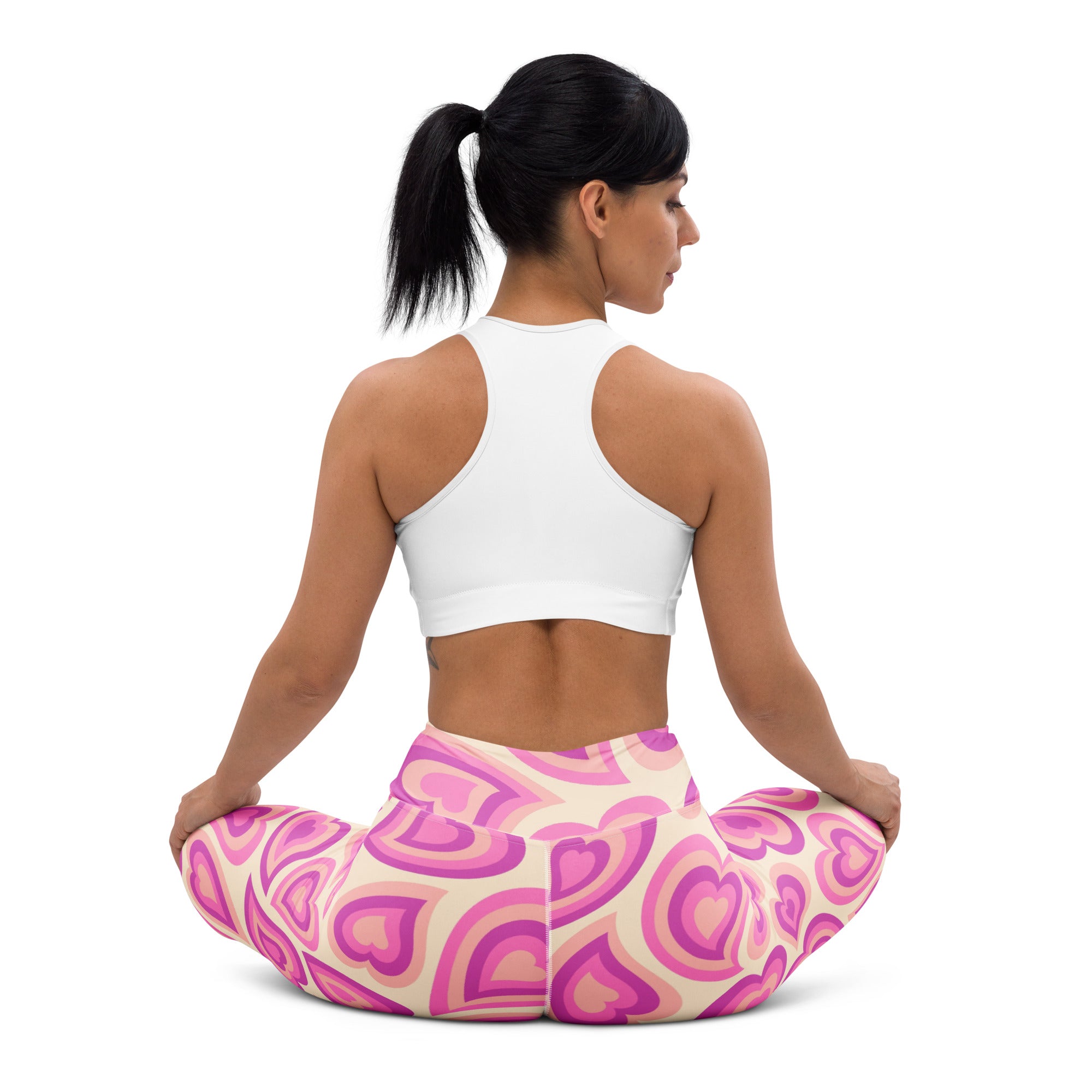 Sweetheart Swirls Yoga Leggings