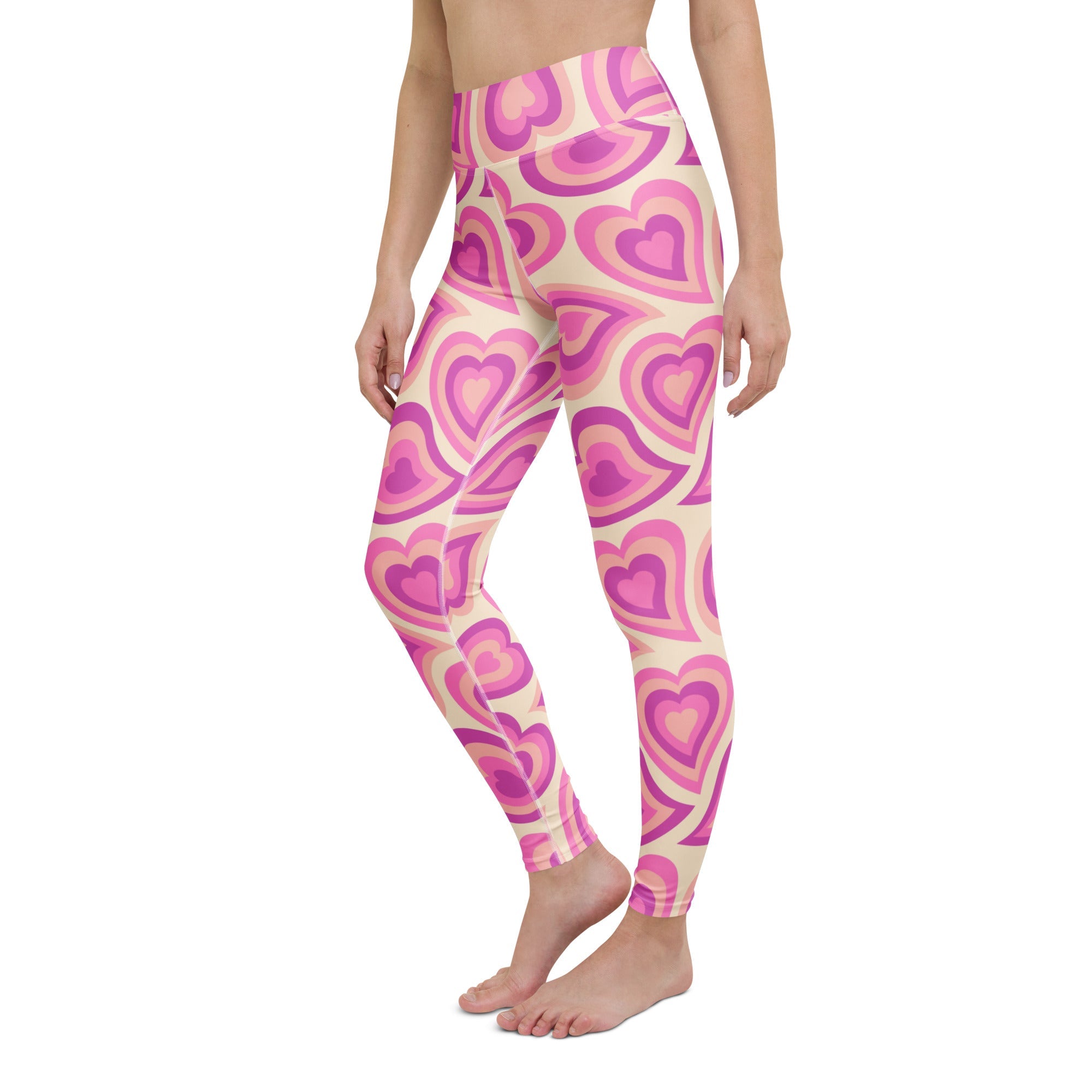 Sweetheart Swirls Yoga Leggings