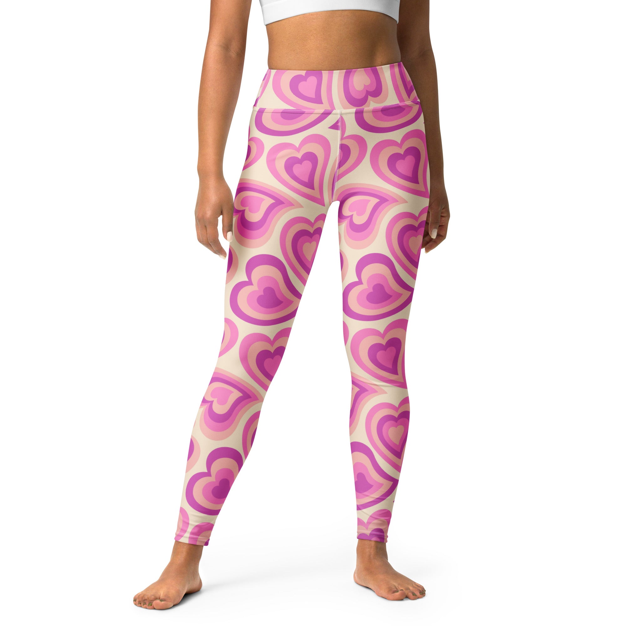 Sweetheart Swirls Yoga Leggings