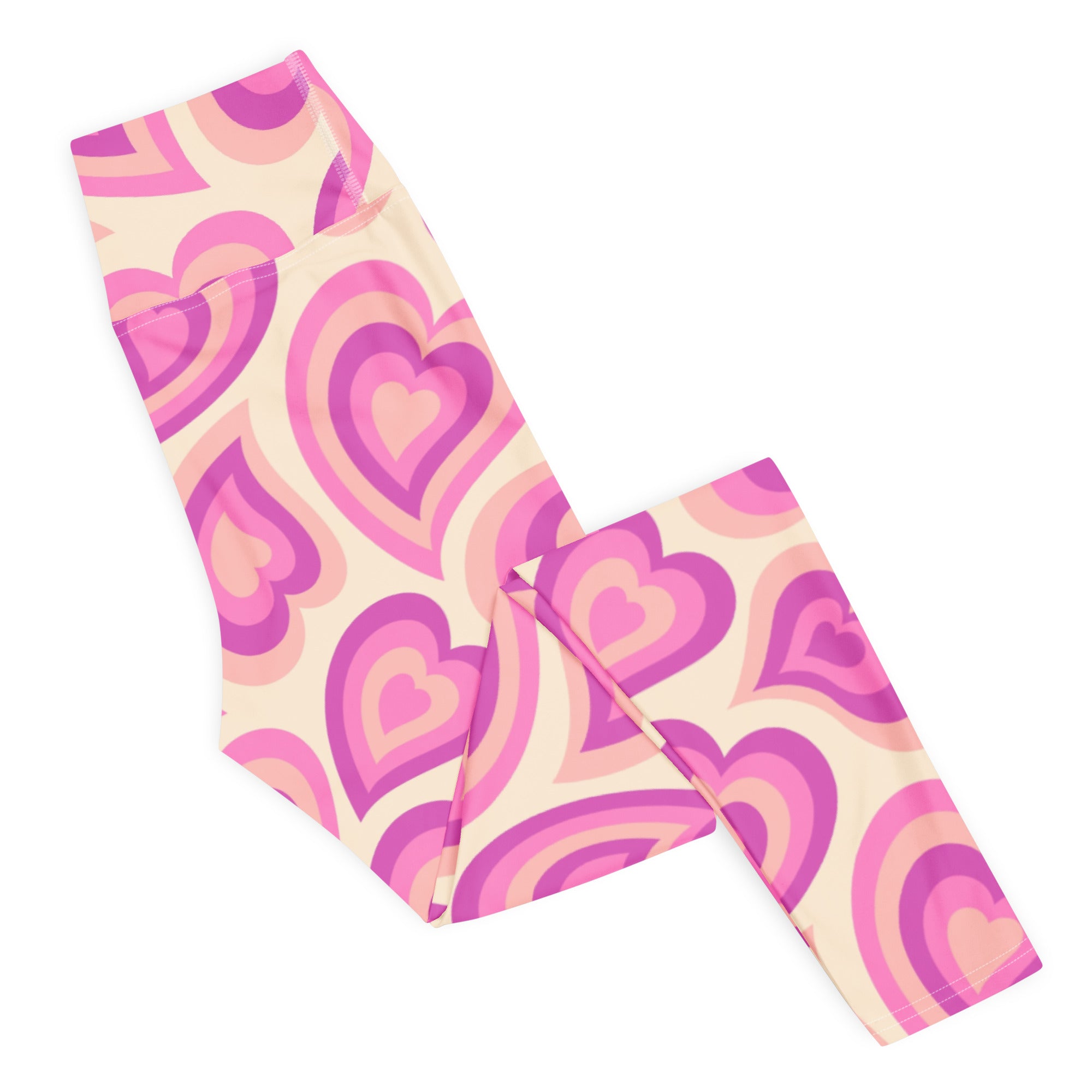 Sweetheart Swirls Yoga Leggings