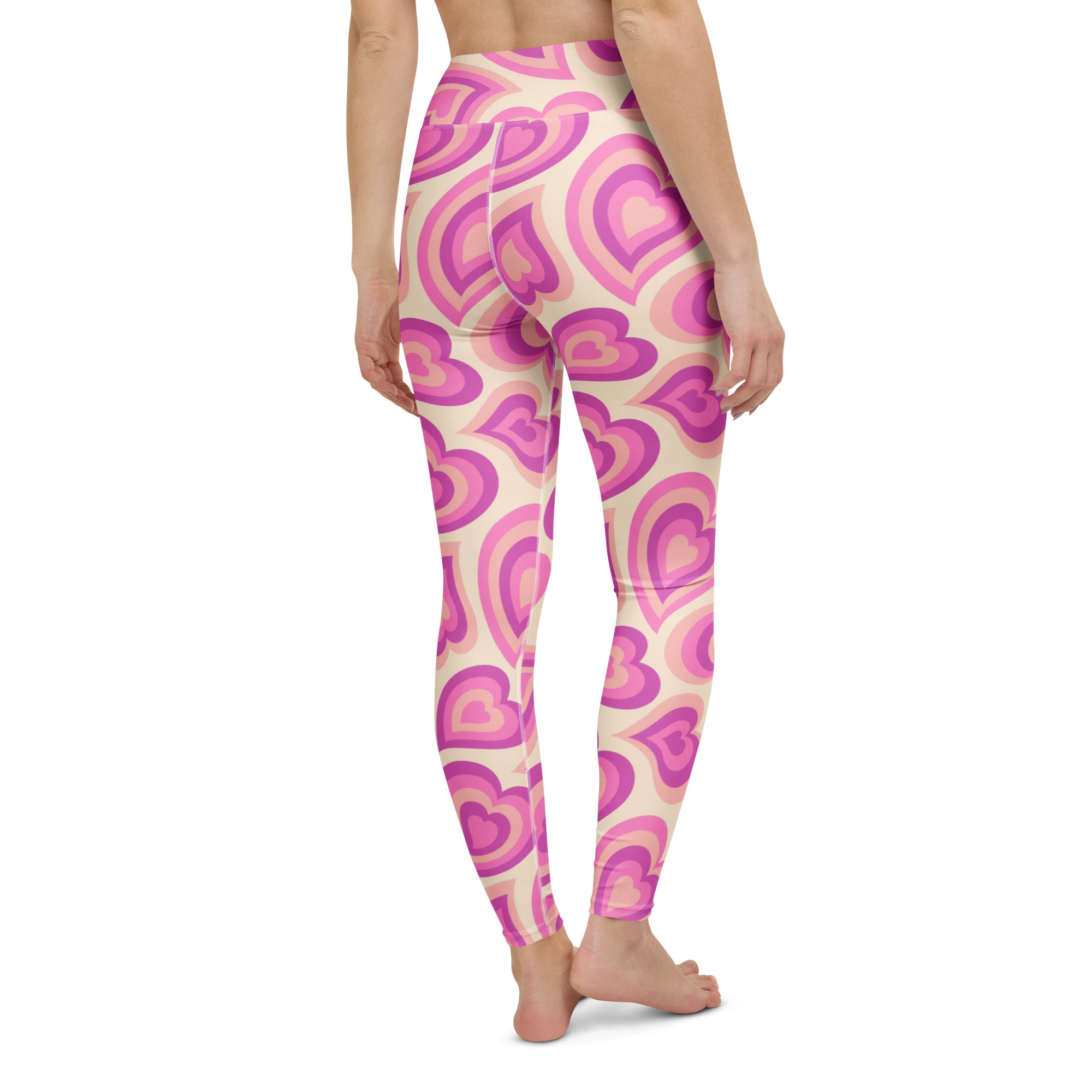 Sweetheart Swirls Yoga Leggings