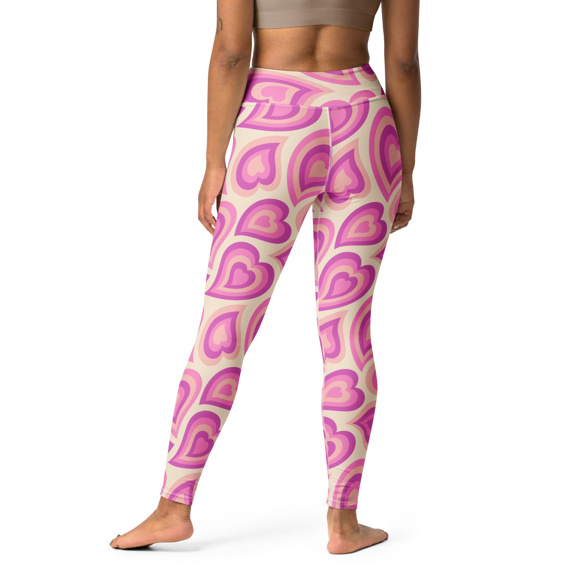 Sweetheart Swirls Yoga Leggings