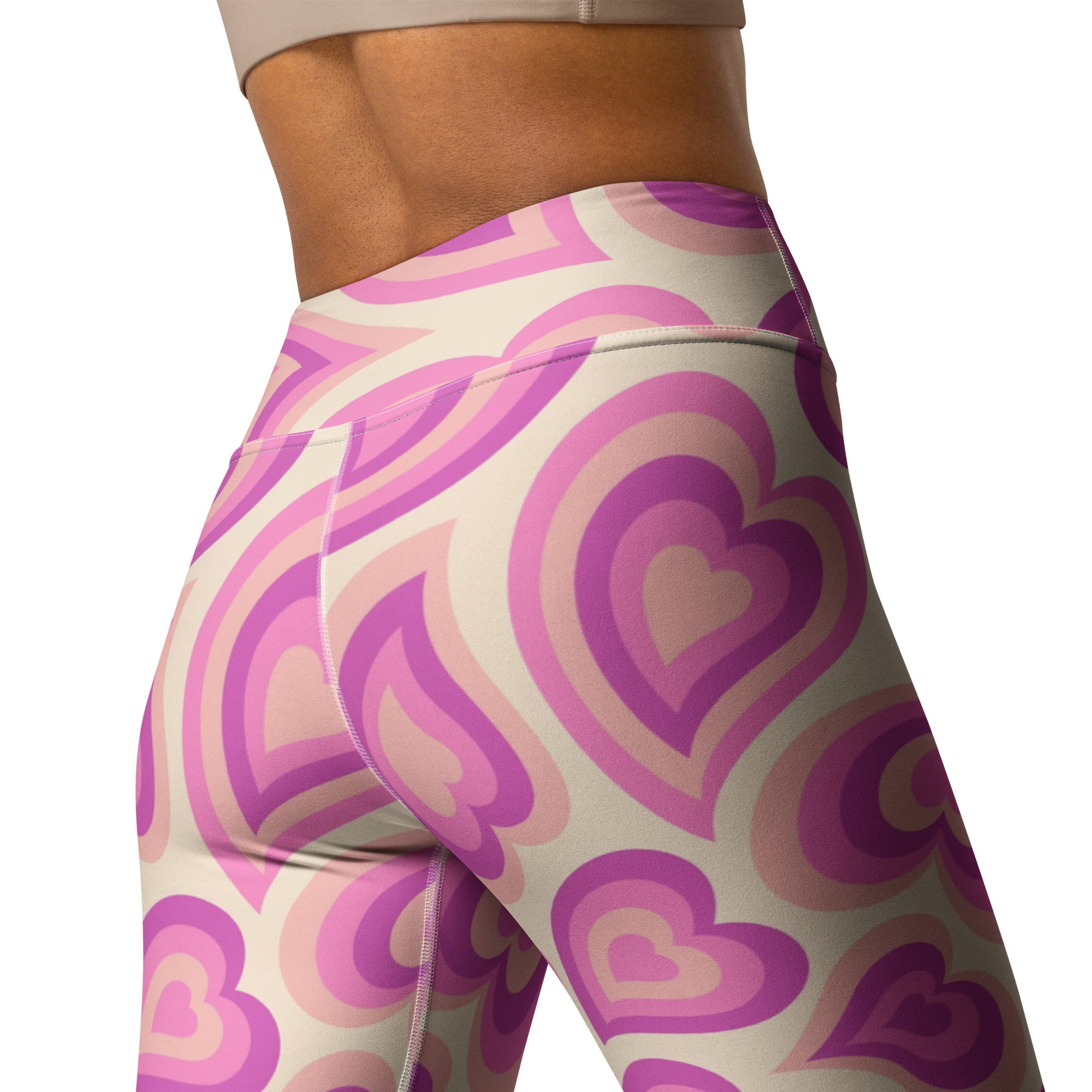 Sweetheart Swirls Yoga Leggings