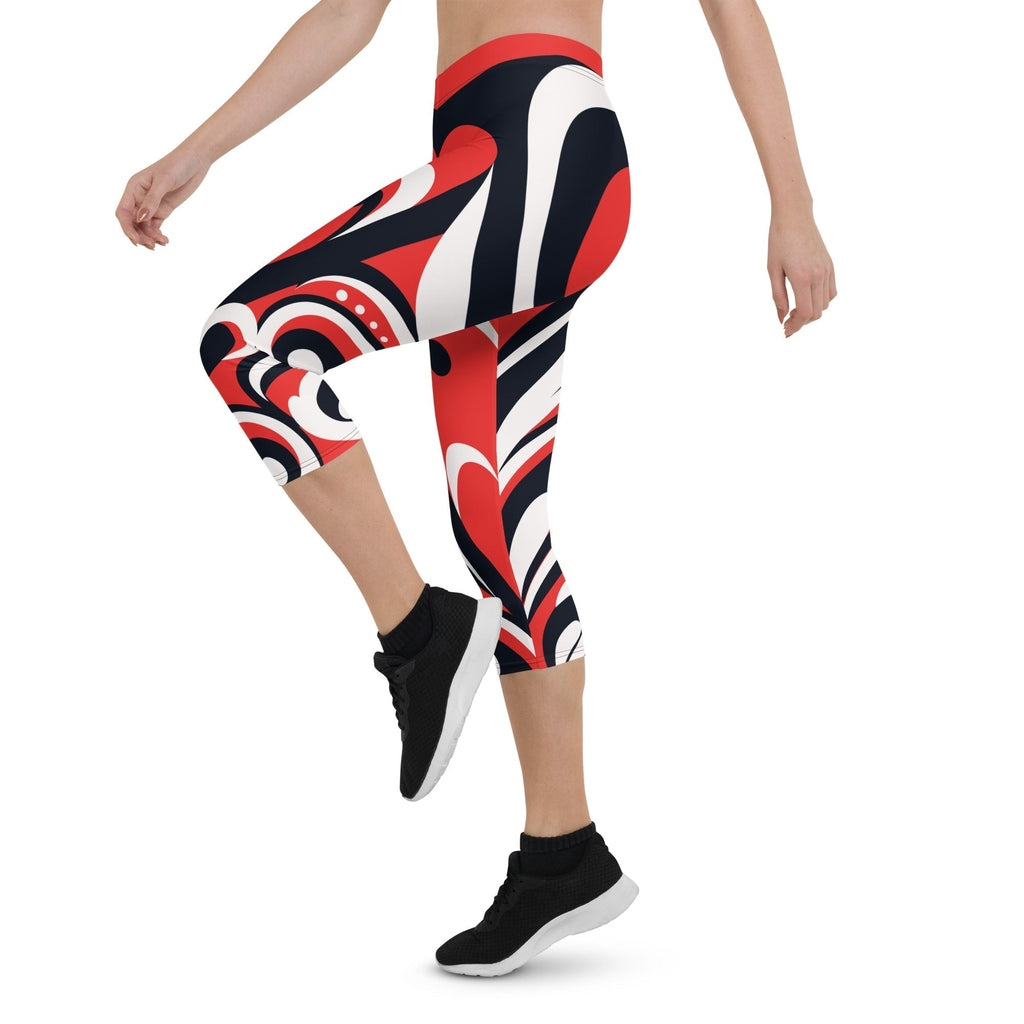 Swirl Heart Shaped Capris