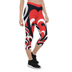 Swirl Heart Shaped Capris