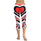 Swirl Heart Shaped Capris