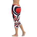 Swirl Heart Shaped Capris