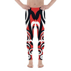 Swirl Heart Shaped Men's Leggings