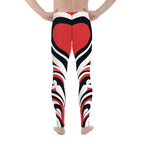 Swirl Heart Shaped Men's Leggings