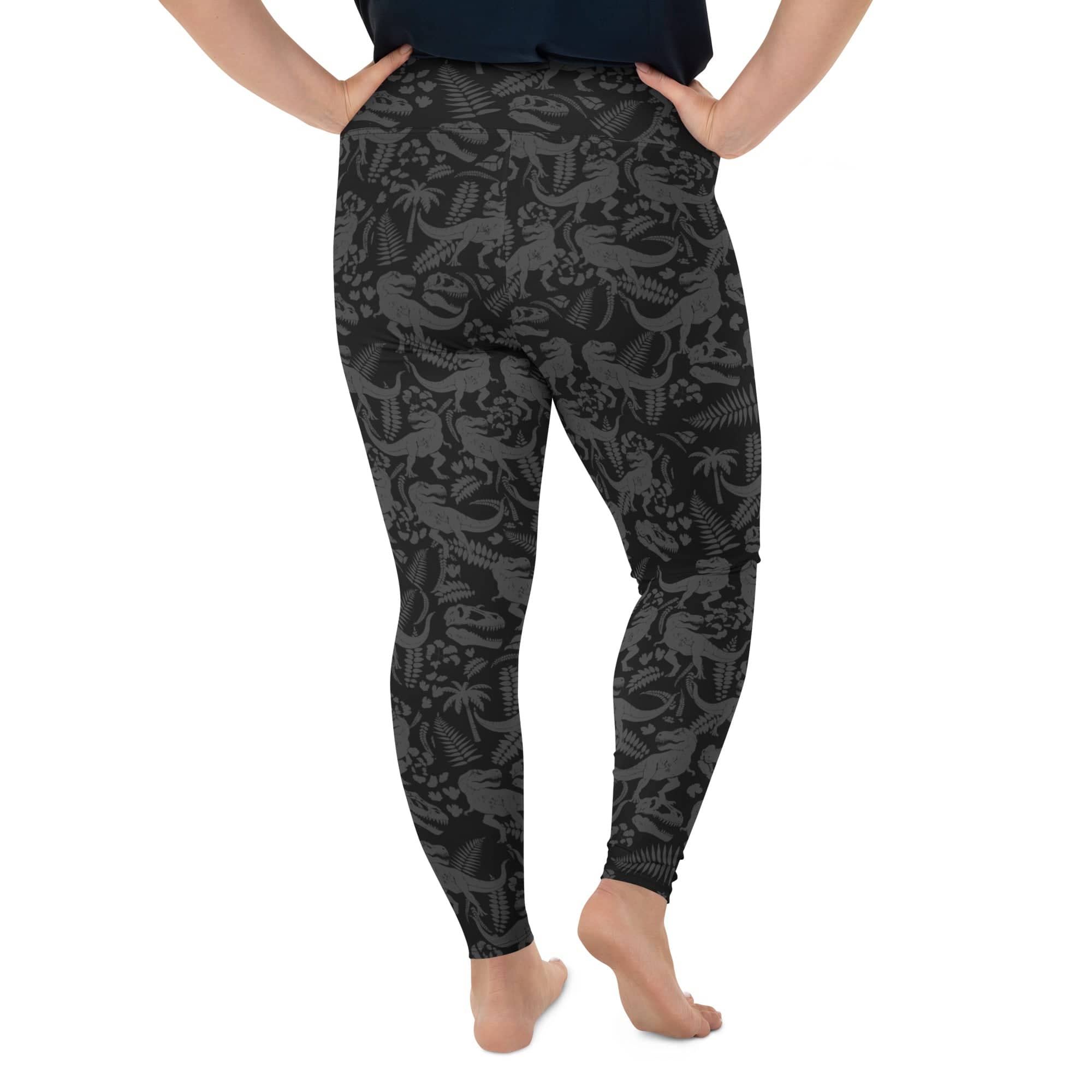 T-Rex Safari Plus Size Leggings