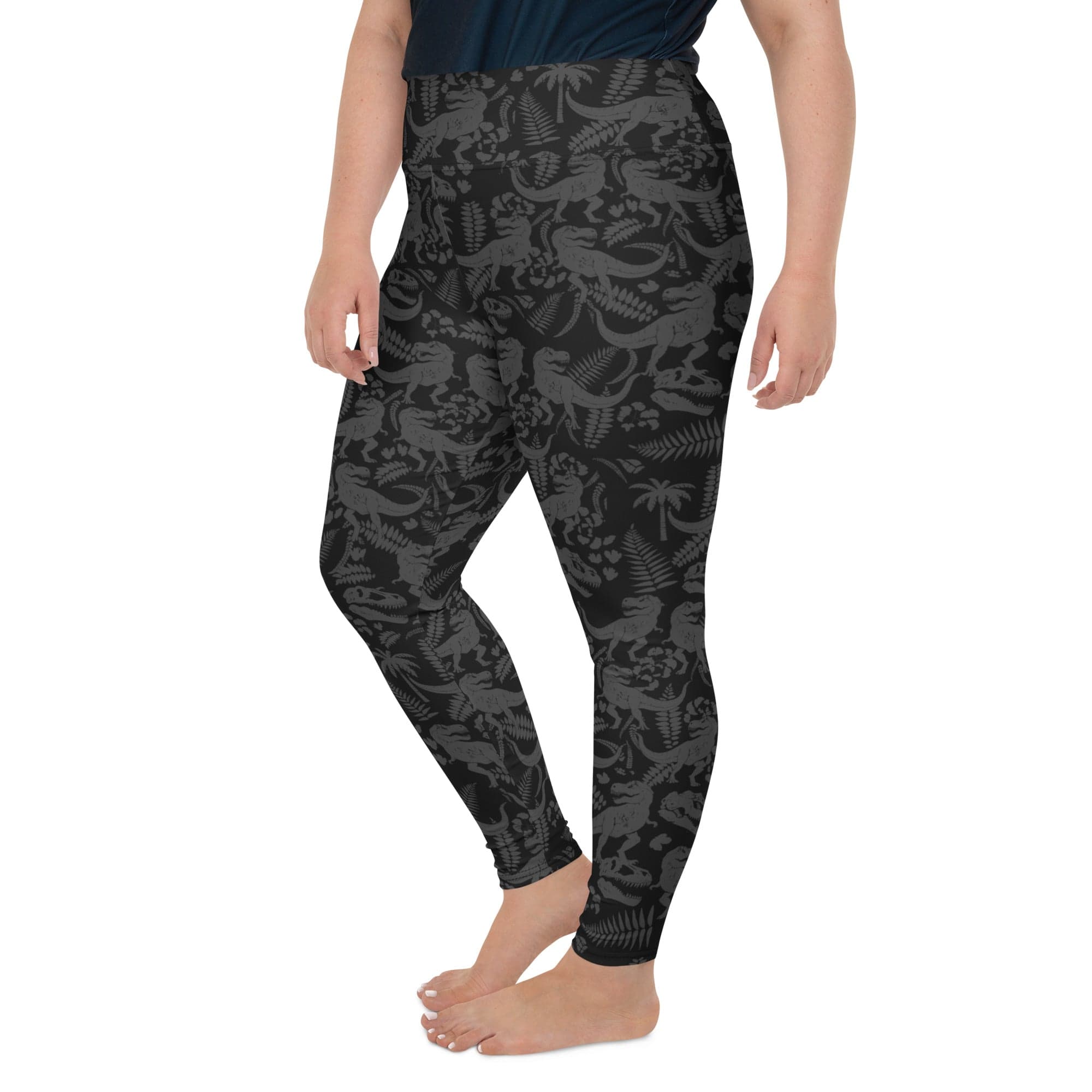 T-Rex Safari Plus Size Leggings