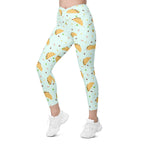 Tacos Crossover Leggings With Pockets