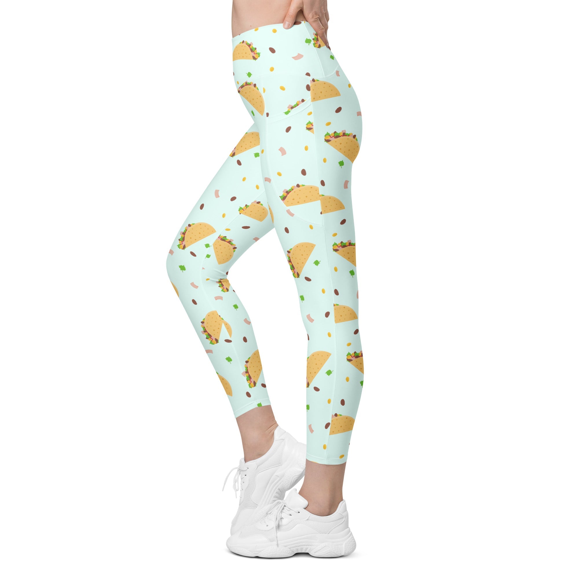 Tacos Leggings With Pockets