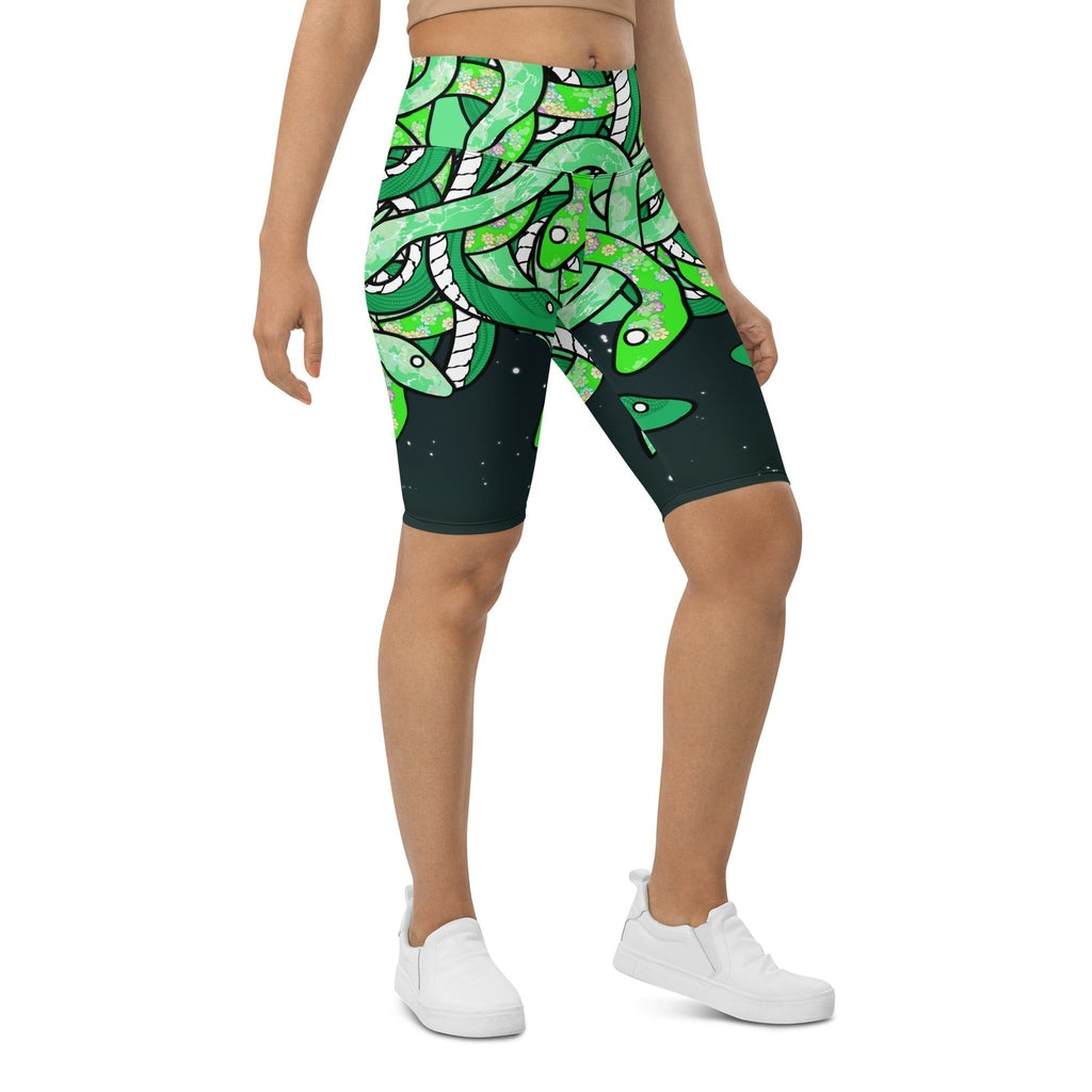Tangled Snakes Biker Shorts
