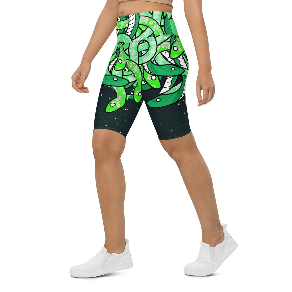 Tangled Snakes Biker Shorts