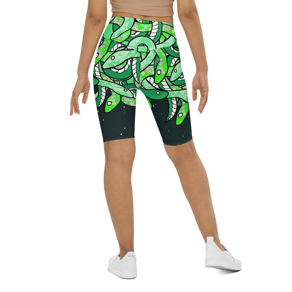Tangled Snakes Biker Shorts