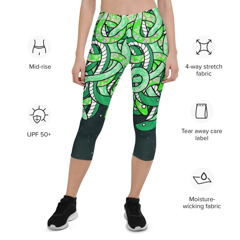 Tangled Snakes Capris