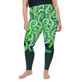 Tangled Snakes Plus Size Leggings