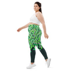 Tangled Snakes Plus Size Leggings