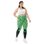 Tangled Snakes Plus Size Leggings