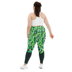 Tangled Snakes Plus Size Leggings