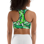 Tangled Snakes Sports Bra