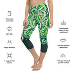 Tangled Snakes Yoga Capris