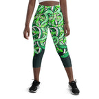 Tangled Snakes Yoga Capris