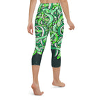 Tangled Snakes Yoga Capris