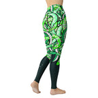 Tangled Snakes Yoga Leggings