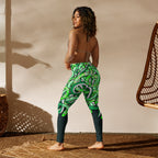 Tangled Snakes Yoga Leggings