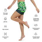 Tangled Snakes Yoga Shorts