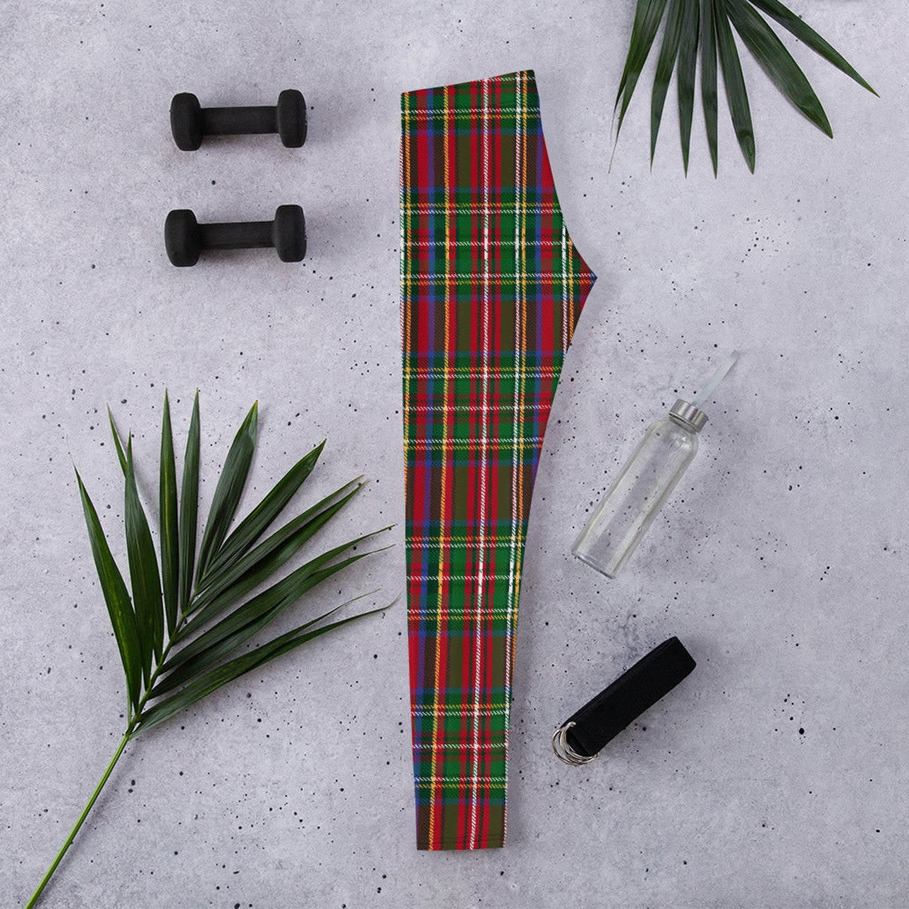 Tartan Christmas Leggings