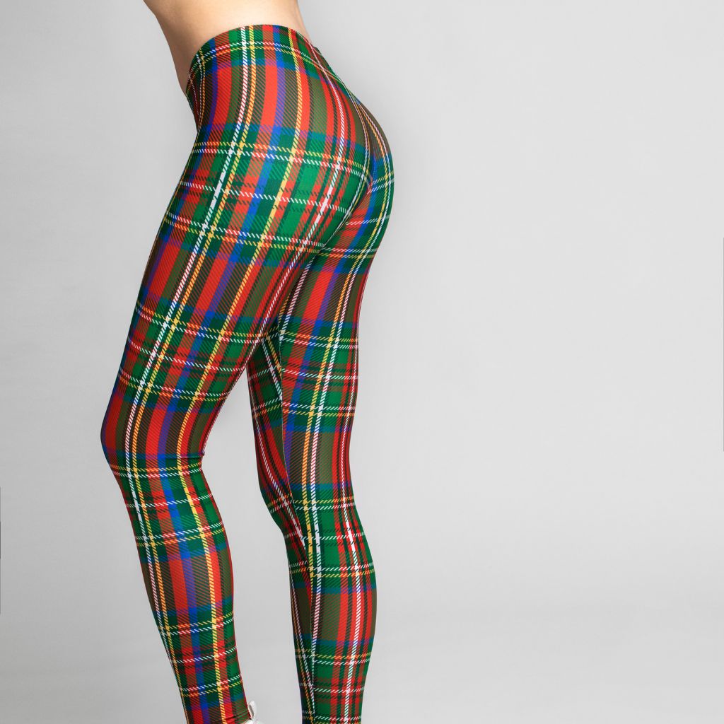 Tartan Christmas Leggings