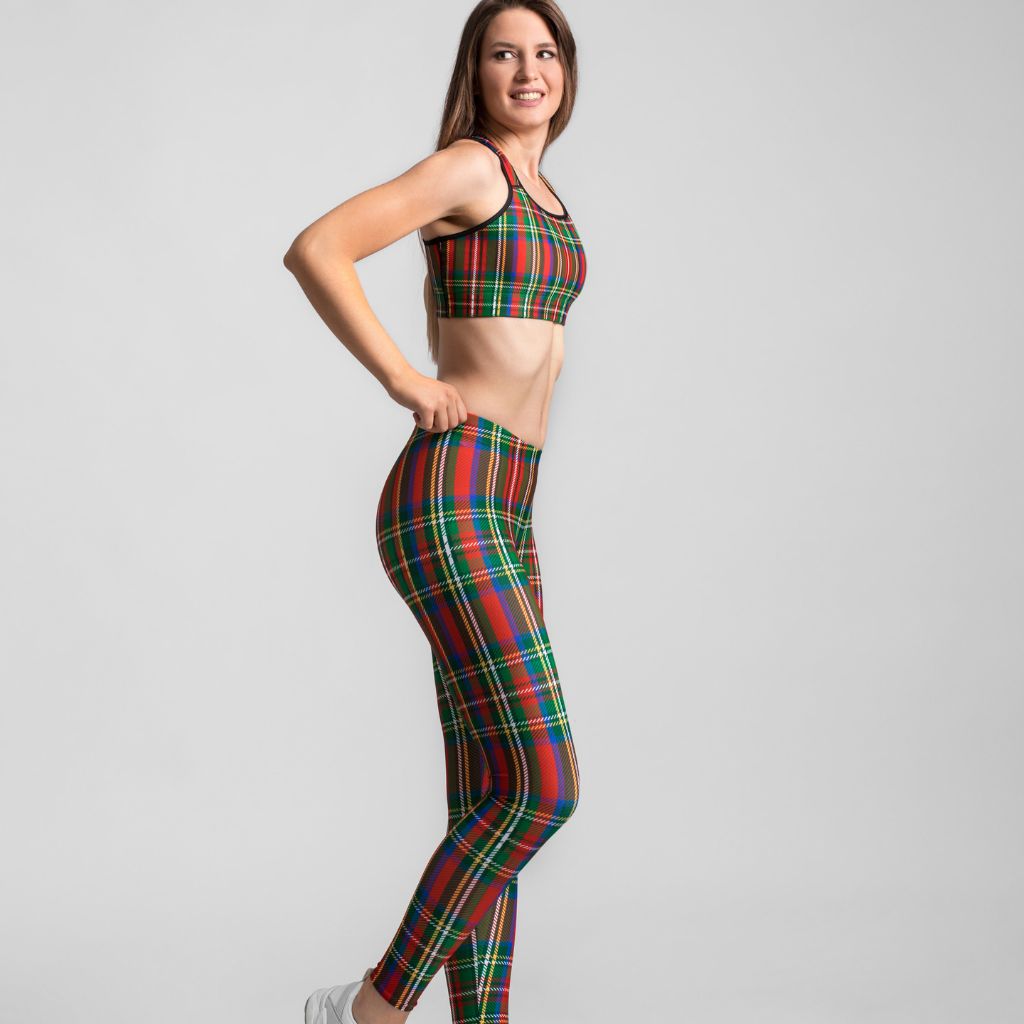 Tartan Christmas Leggings