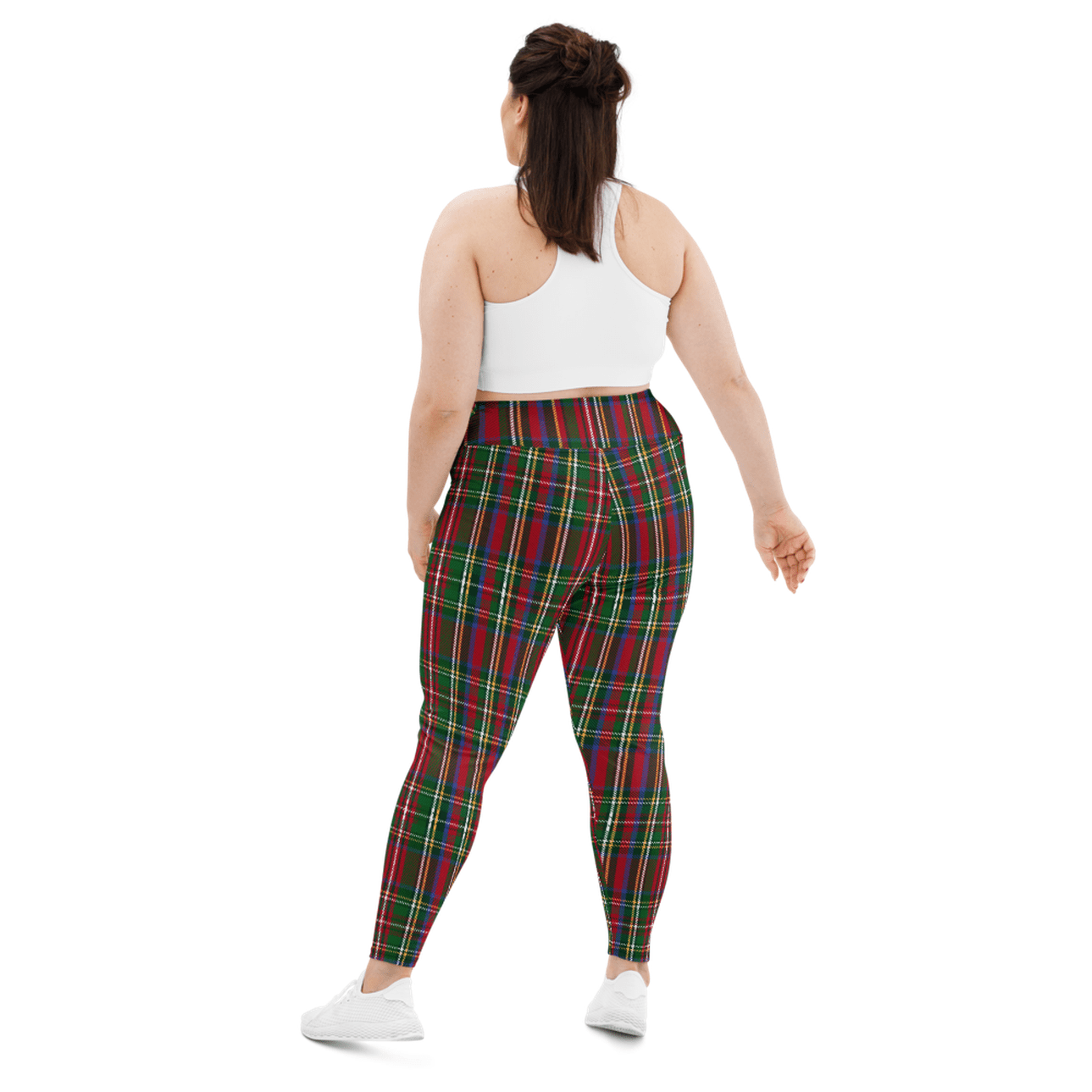 Tartan Christmas Plus Size Leggings