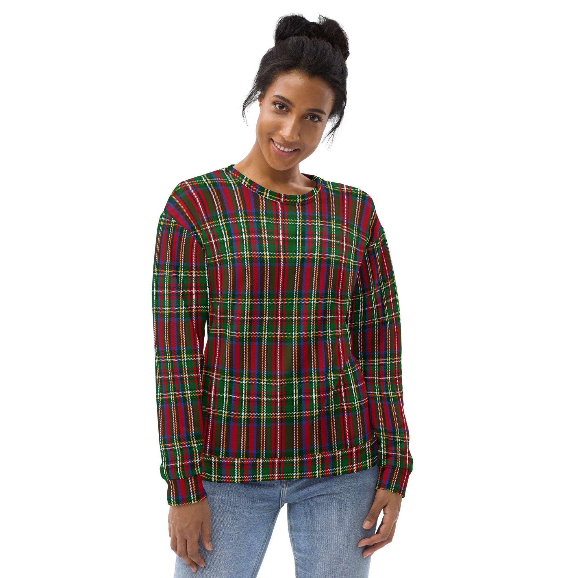 Tartan Christmas Sweatshirt