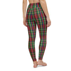 Tartan Christmas Yoga Leggings